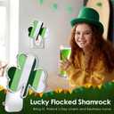 Hohean Wall Fragrance Plug in with Night Light, Compatible with Bath & Body Works WallFlower Fragrance, Wall Plug Oil Diffuser with Nightlight for Home, Office(1 Pack,Flocked Shamrock)