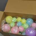 9 ft Easter Ball Garland Ornaments Large Pastel Hanging Shatterproof Candy Balls Decorations for Home Indoor Outdoor Mantel Easter Mardi Gras Holiday Party Tree Supplies