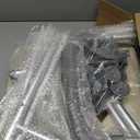 Raised Toilet Seat with Handles, Width & Height Adjustable Toilet Seat Risers for Seniors, Heavy Duty 400lbs Elevated Toilet Seat for Elderly, Pregnant, Handicap, Fit Any Toilet (White)