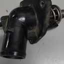 15-11125 Upgraded Aluminum Thermostat Housing Assembly 12674639 Replacement for Chevy Silverado 1500 2500 Suburban Tahoe GMC Sierra 1500 Yukon Yukon XL Cadillac Escalade 2014-2020