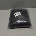 BDDC Table Skirts for Rectangle Tables 6ft - One-Piece Black Tablecloths and Skirt, Wrinkle Resistant Ruffles Elastic Cover for Banquets, Weddings, Events, Parties (72" x 30" (Rectangular))