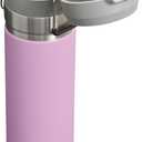STANLEY Quick Flip GO Water Bottle 24 oz | Push Button Lid | Leakproof and Packable for Travel and Sports | Insulated Stainless Steel | BPA-Free | Lilac 2.0
