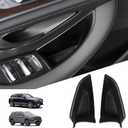 Compatible with Mercedes Benz GLE 350 450 & GLS 450 54 2020-2023 Front Row Door Organizer Tray, 2Pcs Side Door Handle Pocket Armrest Storage Box Phone Glove Container