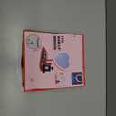 Vanity Mirror, Heart-Shaped Makeup Mirror with Three-Level Dimming and LED Lights for Girls and Students (Blue)