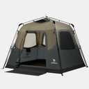 CAMEL CROWN Instant Tents for Camping 4-6 Person Tent Waterproof Easy Setup Sets Up in 60 Seconds Backpacking Tents with Carry Bag for Outdoor Hiking