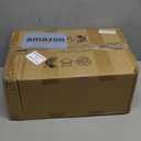 Glass Table Lamp Set of 2,Small Gold Bedside Lamps Dimmable Boho Bedroom Lamp with Tulip Flower Amber Lamp Shade,Vintage Mid Century Modern Mini Nightstand Lamp for Bedroom Living Room