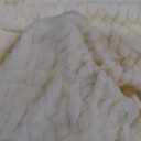 Couch Cushion Covers for Sofa Couch Covers Wear-Resistant Universal Sofa Cover Stretch for Sectional Slipcovers (Texture-Cream White,Extra Large Single Seat Cover)