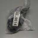 BARKLESS Dog Muzzle, Basket Muzzle for Biting, Chewing and Scavenging, Humane Cage Mouth Cover, Perfect for Grooming and Training Large Aggressive Reactive Dogs (L, Black)