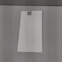 CML Screwless Wall Plate Cover, 1-Gang Mid-Size 4.88" x 3.12", Midway Faceplate Cover for Decorator Receptacle Outlet & Switch, UL Listed, 6 Pack, White