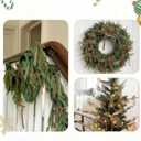 3 x Christmas Decoration, Velvet Christmas Wreath Bows for Christmas Tree Decoration, 30PCS, 5 x 7 Inch (Brown)