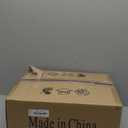 31.5" Gold Chandelier, 5-Light Brass Modern Chandeliers with White Fabric Shade, Classic Farmhouse Ceiling Light Fixture, Adjustable Pendant Light for Kitchen Island Dining Room Bedroom Entryway Foyer