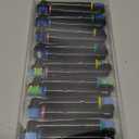 Replacement Heads Compatible with Oral B Electric Toothbrush, 16 Pcs Toothbrush Heads for Oral-b Braun Refill Pro 1000 2000 3000 500 Vitality Genius x (Black)