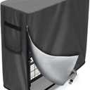 Folding Bed Storage Cover Waterproof Rollaway Bed Dust Cover - Fits 38 Inch Folding Bed - 600D Universal Rollaway Bed Protector (Gray)