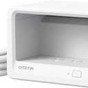 Gitryin 8-in-1 Power Strip with Multiple Outlets,1020J Desktop Charging Station with 8 AC for Home Office, 3.28ft Heavy Duty Extension Cord with Flat Plug, White, 4 Packs