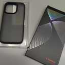 TORRAS for iPhone 16 Pro Case Translucent Matte Black | Compatible with MagSafe, Military Grade Drop Protection, Stronger Magnetic, Shockproof Airbag, Camera Control, Color Buttons, Slim Anti-Scratch