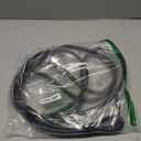 Titanker Bike Lock Cable,12mm Thick Security Cable with Loops Heavy Duty Steel Cable Vinyl Coated Bike Cable Lock Security Chain (15ft)