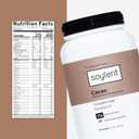 Soylent Complete Nutrition Meal Replacement Protein Powder, Cacao - Plant Based Vegan Protein, 39 Essential Nutrients - 36.8oz Best By 06/23/26