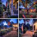 JMEXSUSS Red White and Blue Rope Lights Plug in, Rope Lights for 4th of July Decorations, Patriotic Lights Outdoor Indoor Waterproof for Independence Day