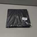 2 x FtyFty Unisex Adult Matte Graduation Cap with Tassel Year Charm (Black)