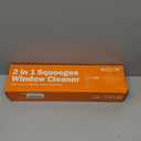 Eazer 89'' Squeegee Window Cleaner 2 in 1 Rotatable Window Cleaning Tool Kit with Extension Pole, Window Washing Equipment with Bendable Head for Indoor/Outdoor Window and Car Glass