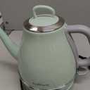 Anfilank Electric Gooseneck Kettle, 1L 1500WFast Boil, 100% Stainless Steel BPA Free Pour-Over Coffee & Tea Kettle,Water Boiler with Auto Shut & Boil-Dry Protectio,Green