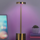 MERKURY Metal LED Touch Lamp Cordless Multicolor Mood Light