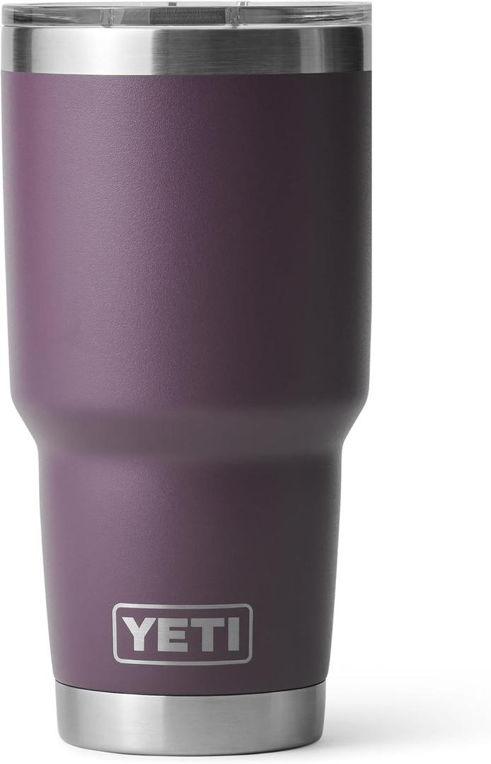 YETI Rambler 30 oz Tumbler, Stainless Steel, Vacuum Insulated with MagSlider Lid, Nordic Purple