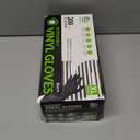 SWIFTLITE Black Vinyl Gloves, Food Grade Gloves Disposable Latex Free & Powder Free, Guantes for Cleaning Cooking Food Prep