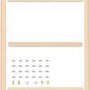 Falling in Art DIY Canvas Stretcher Bars, 24 x 36 Canvas Framing Kit, Wood Stretcher Frames for Oil Paintings, Paint by Numbers, and Posters