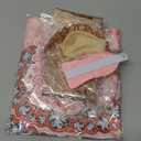 70th Birthday Decorations for Women, 70th Rose Gold Birthday Party Supplies, 70 Years Celebration Kit Including Backdrop, Crown, Sash, banner, Hanging Swirl,Balloons,Paper Fans for Her