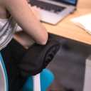 Adjustable Office Chair Armrest Covers: Stretchable Memory Foam Arm Covers for Gaming Chairs; Relieve Forearm & Elbow Pain; Desk Office Chair Arm Pads; Replacement Covers for Arms 6-10 Inch - Set of 2