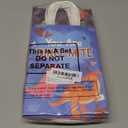 Epakh 24 Pcs Valentine's Day Gift Bags Dinosaur Treat Goodie Paper Bags with Handles for Valentines Gifts Wrapping Dino Birthday Party Supplies Decorations