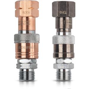 Cutting torch quick connect fittings | Oxy acetylene quick connect fittings | Oxy Fuel Quick Connect Coupler Set, 9/16 inches