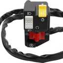 M MATI Handlebar Control Switch Button Start Kill Stop Headlight for Honda Foreman 500 2005-2006 35200-HP0-A01