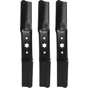 942-05056A Mower Blades Fit for Cub-Cadet ZT1 54" Deck, 742-05056 Medium Lift Blade Compatible with Cub Cad et RZT-L54 XT1 XT2, Troy-Bilt Lawn Tractor, Craftsman 247 Riding Mower (18-5/8" (3 Pack))