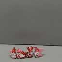 MEETYAMOR Valentines Day Decor, 4 PCS Resin Love Gnomes Figurines for Valentines Day Decorations, Sweet Heart Gnome Statues for Home Indoor Living Room Table Mantle Shelf Tired Tray, Red Pink