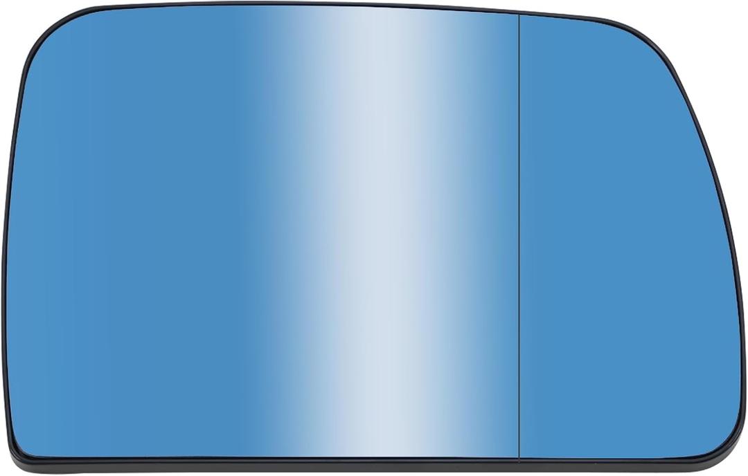 Passenger Side Mirror Replacement for Bmw X5 E53 1998 1999 2000 2001 2002 2003 2004 2005 2006 and Range Rover MK3 2003 2004, Right Side Mirror Glass, Rear View Mirrors Glass with Power Heated