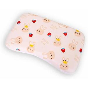 Soft Toddler Pillow for Sleeping (14.5'' x 8.4'') with Removable Cover  Ideal for Travel & Nursery, Cuddly Bear Design  Perfect for Ages 1-2 Years