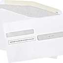 50 W2 Tax Envelopes, For 4Up Style W2 Tax Forms 50 pack Gum Seal Security Double Window W2 Envelopes