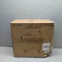 WALK MATE 3 Wheel Rollator Walker with Seat for Slim Seniors, Padded Backrest Lightweight Foldable Travel Walker Ideal for Elderly, 8 Inch Tri-Wheel Modern Mobility Walking Aid Aluminum, Purple