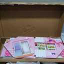 Delta Children Little Gem Dollhouse - 3-Story Dollhouse with 4 Rooms - Includes 16 Accessories - Fits 5-inch Dolls - Pretend Play Dream Gift for Ages 3+