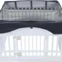 Dog Playpen Mesh Top Cover,[Playpen Not Included !!!] Fits 36" Inch Pet Playpen with 4 PanelsDog Cage Covers Puppy Playpen Cover,Indoor/Outdoor Use,Easy to fold for Portability,