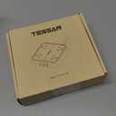 TESSAN Surge Protector Flat Extension Cord 5Ft, Flat Plug Power Strip with 4 Outlets 3 USB Ports (1 USB C), 900 Joules Protection, Multiple Wall Outlet Extender Suitable for Home Office Dorm, Grey