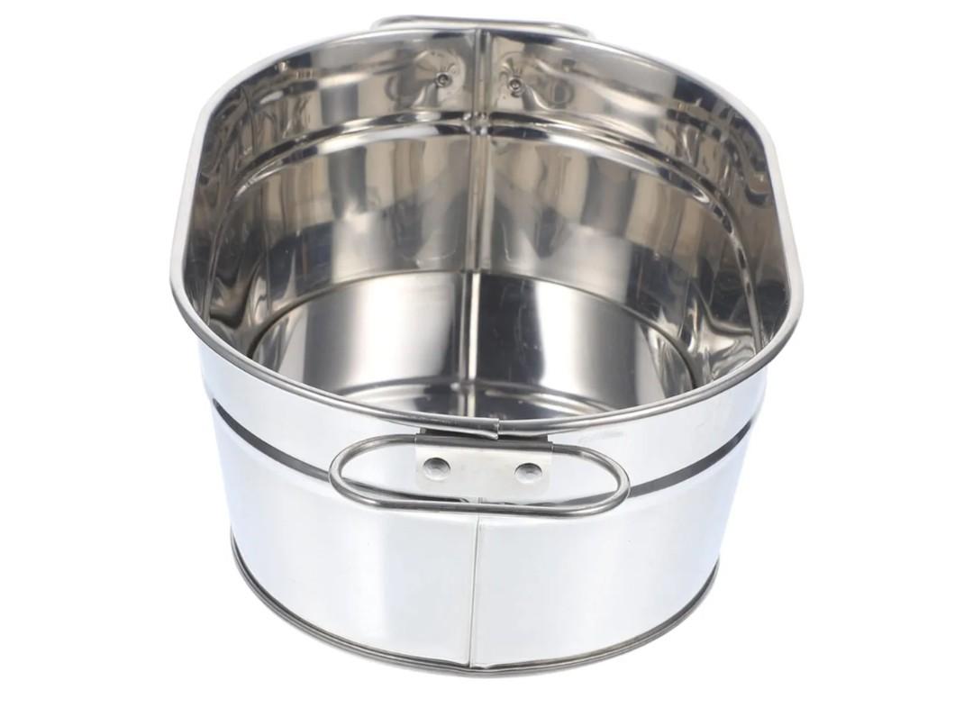 ABOOFAN Snack Bin Portable Snack Platters Reusable Dishwasher Safe Stainless Steel (2 Piece)