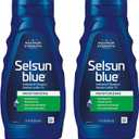 Selsun Blue Moisturizing Anti-dandruff Shampoo with Aloe, 11 fl. oz., Selenium Sulfide 1% (Pack of 2)