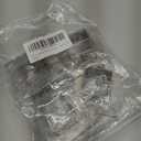 4Pcs Square Post Bases Stainless Steel Flange Anchor Bases Heavy Duty Post Brackets for Fence Deck Railing Support(1" x 1")，Posts and Accessories，Decking Posts