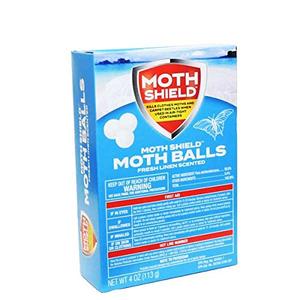 Moth Shield Moth Balls 4oz Pack (2, Fresh Linen)