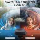 12V 200W Portable Car Heater & Defroster - 12 Volt Plug in Car Heater for Vehicle, Windshield Defogger with 360 Rotation (Black)