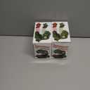 2 x iPlay, iLearn Kids Dinosaur Cars Launcher Toys Set, Boys Dino Ejecting Vehicle Playset, Toddlers Mini Push Go Catapult, Press to Launch, Cool Birthday Gifts Party Favors for 3 4 5 6 Years Old Children