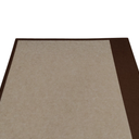 Mat light brown and dark brown 24x34 Inches